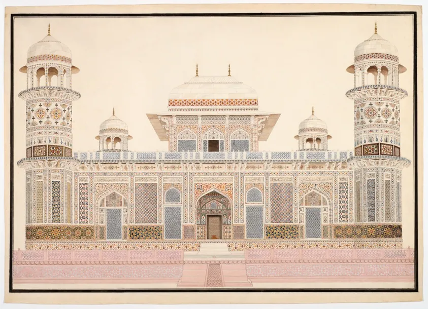 I'timad-ud-Daula's Tomb at Agra, by Unknown artist