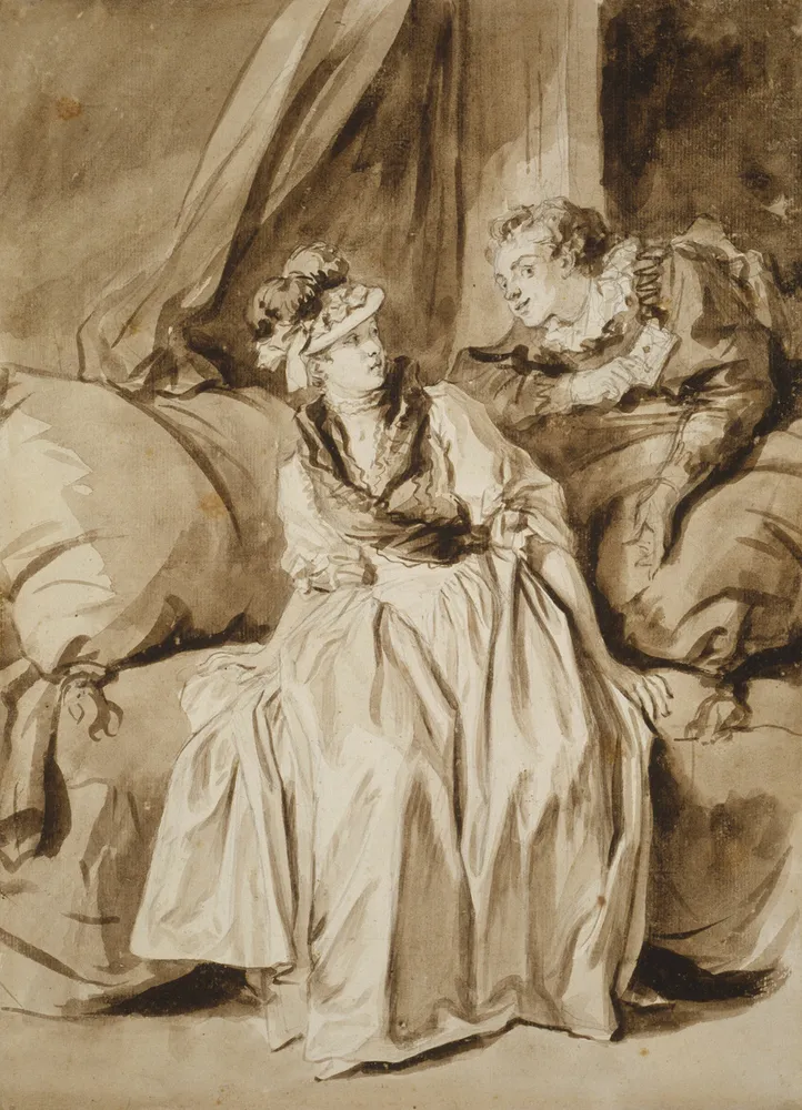 The Letter, or The Spanish Conversation, by Jean Honoré Fragonard