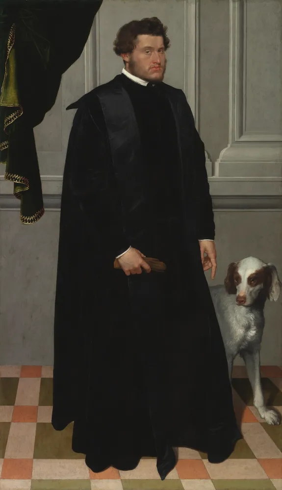 Gian Lodovico Madruzzo, by Giovanni Battista Moroni