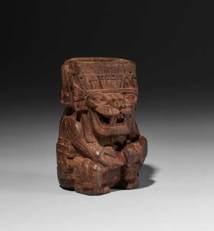 Container in the form of a Sacrificer, by Unknown artist