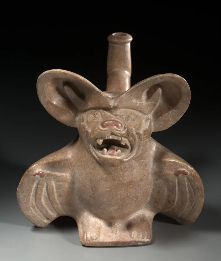 Big-Eared Brown Bat Vessel, by Unknown artist