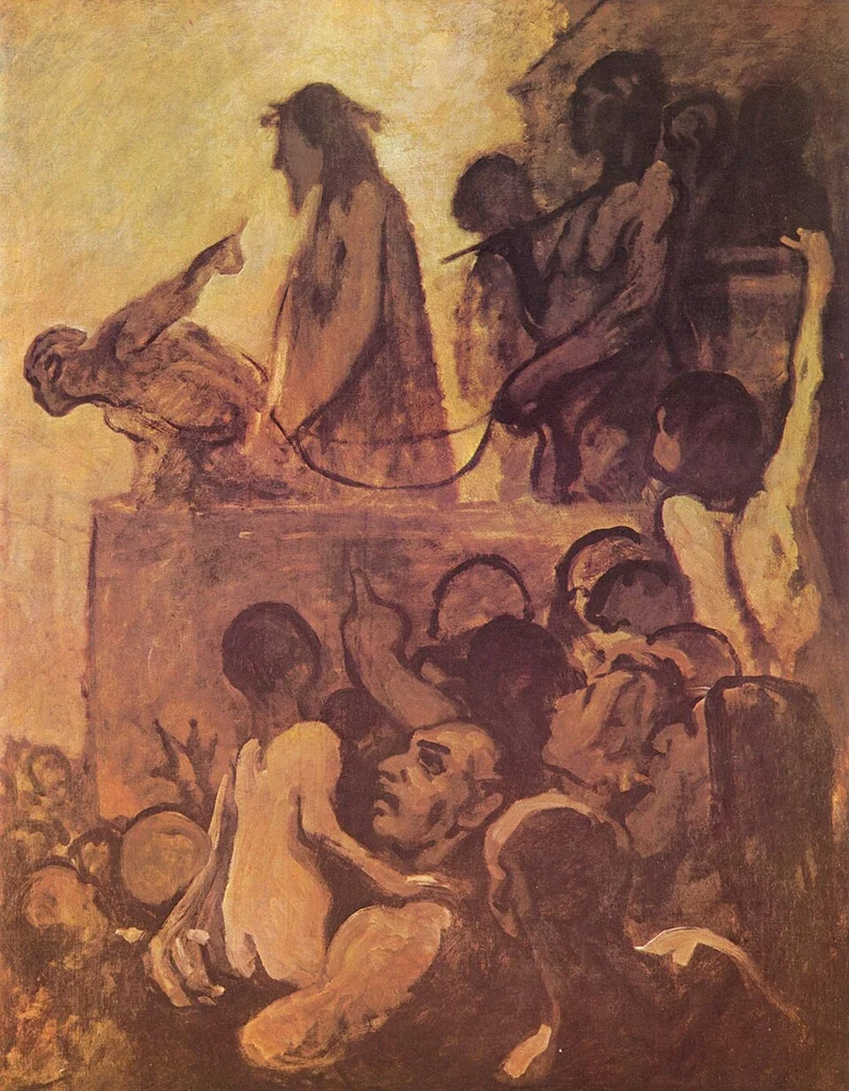 Ecce Homo, by Honoré Daumier