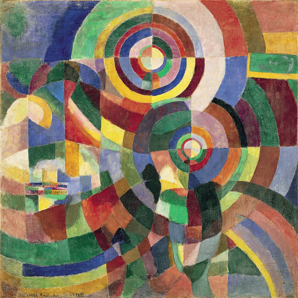 Electric Prisms, by Sonia Delaunay-Terk