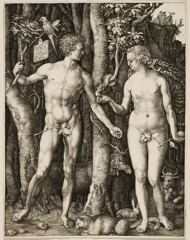Adam and Eve, by Albrecht Dürer